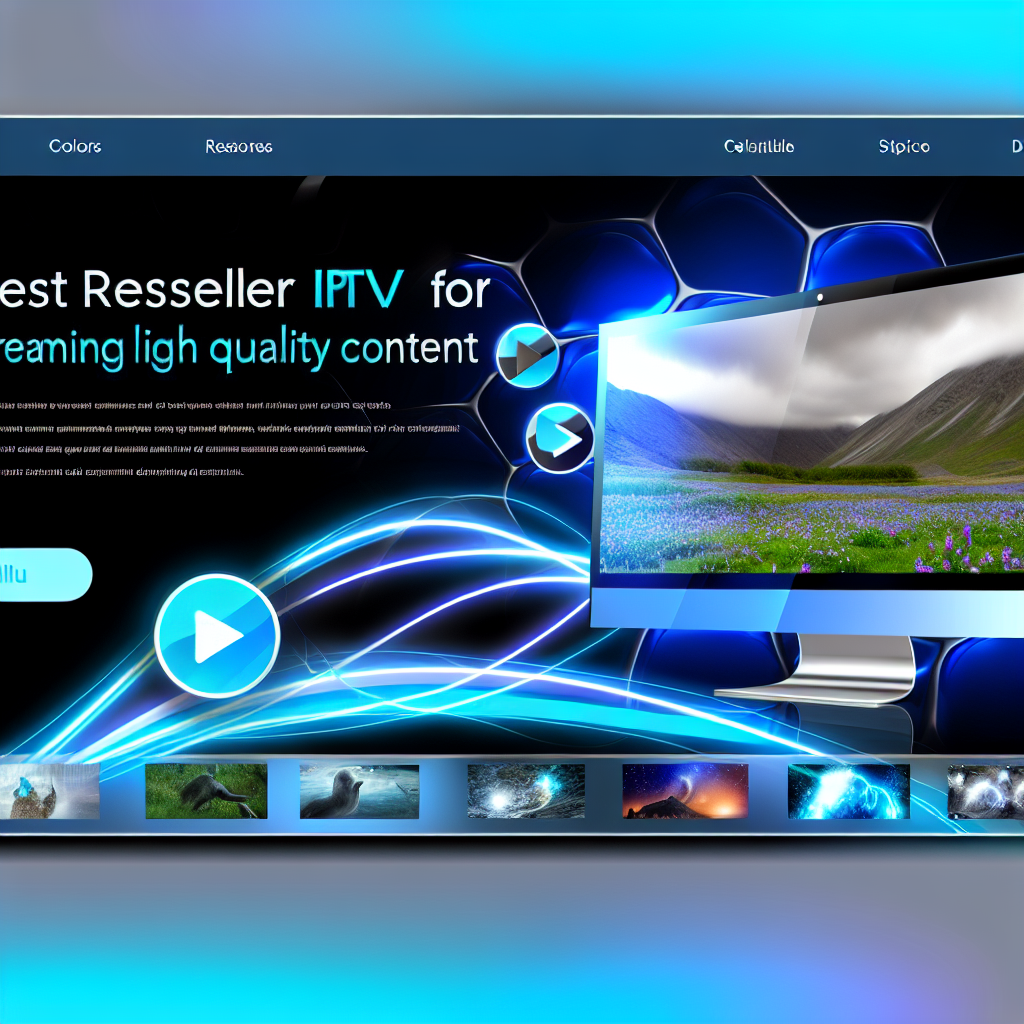 Best reseller iptv for Streaming High Quality Content