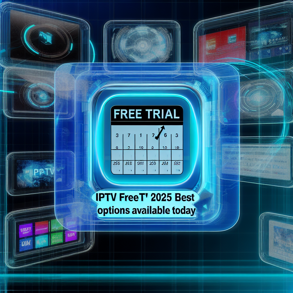 IPTV free trial 2025 Best Options Available Today