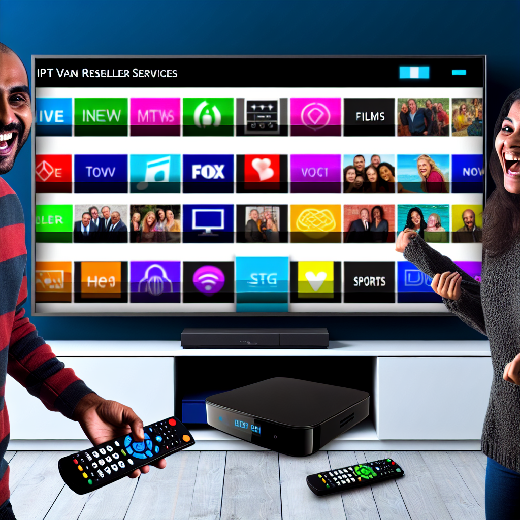 IPTV panel reseller services for your entertainment needs
