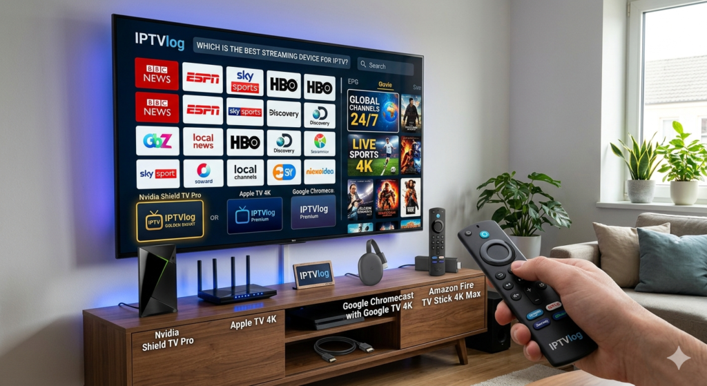 Which is best streaming device for tv for iptv?